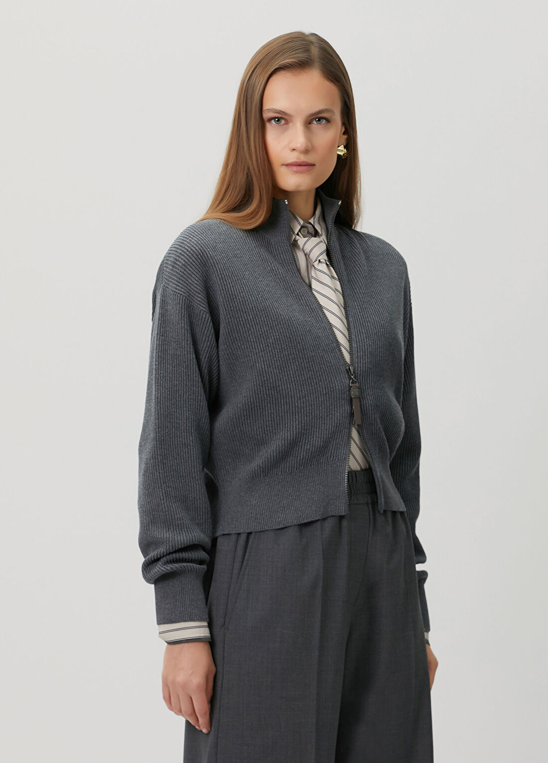 Brunello Cucinelli Gri Hırka