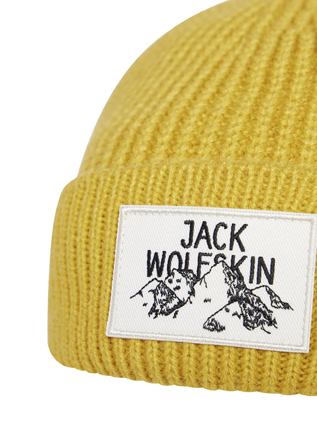 Jack Wolfskin Badge Beanie Sarı Unisex Bere görsel 2