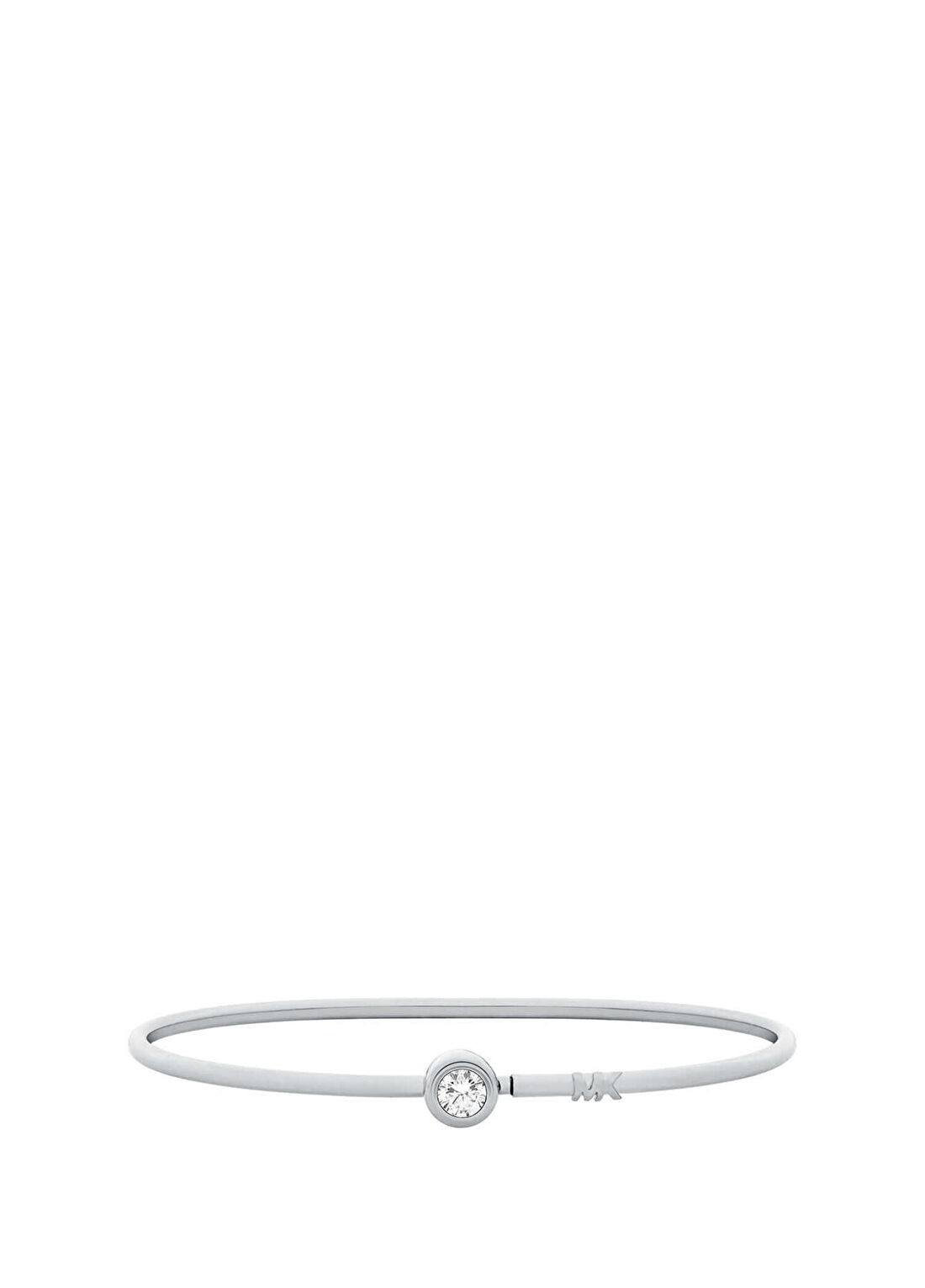 Michael Kors MKJ8656-040 Solitaire Metalik Gri Çelik Kadın Bileklik