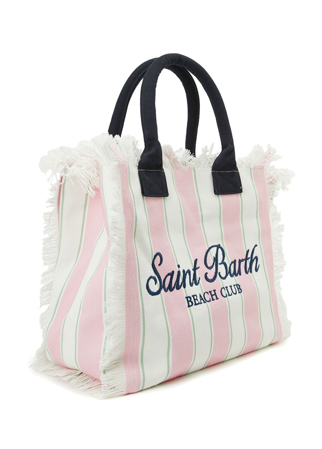 MC2 (Saint Barth) Vanity Pembe Beyaz Kadın Alışveriş Çantası görsel 3