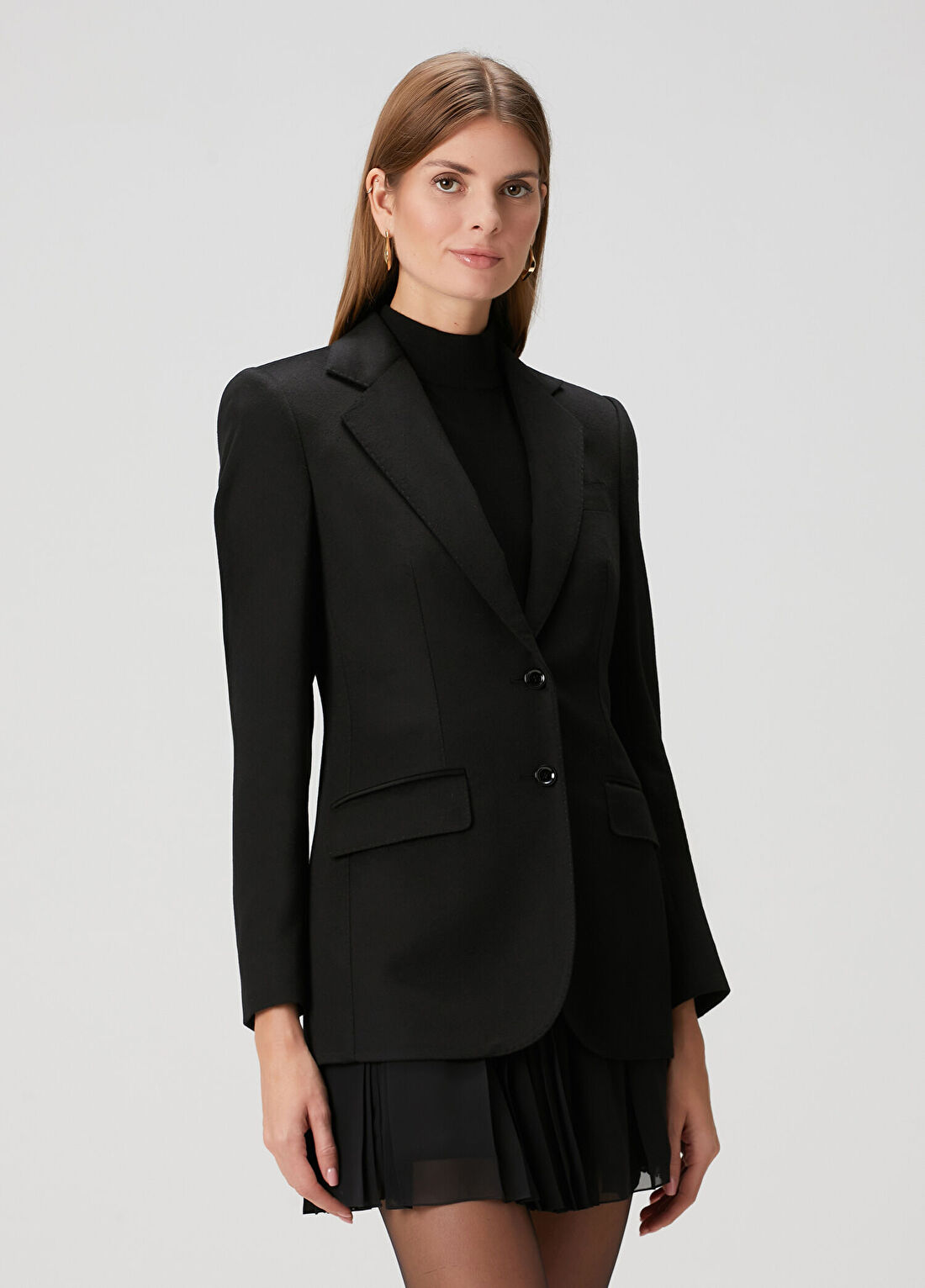 Dolce&Gabbana Siyah Kaşmir Ceket