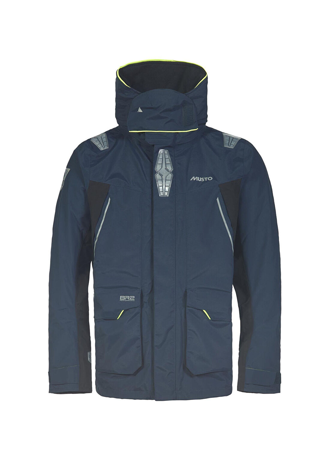 Musto BR2 Offshore 2.0 True Navy Kapüşonlu Erkek Yelken Mont