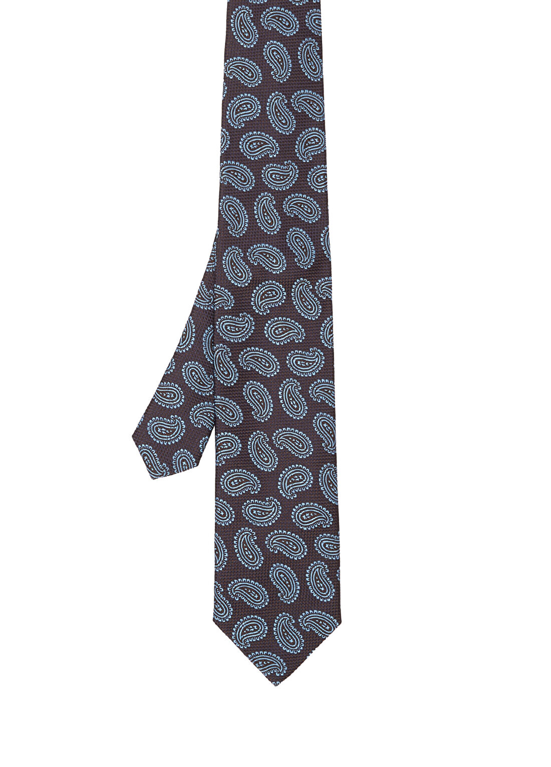 Beymen Collection Kahverengi İpek Kravat