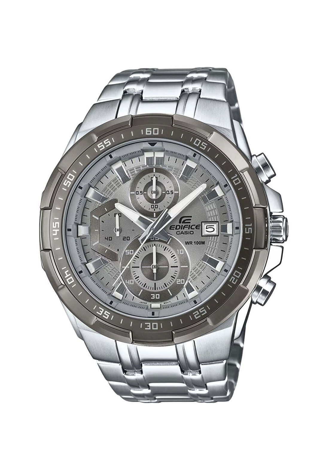 Casio EFR-539DE-8AVUDF Gri Çelik Erkek Kol Saati