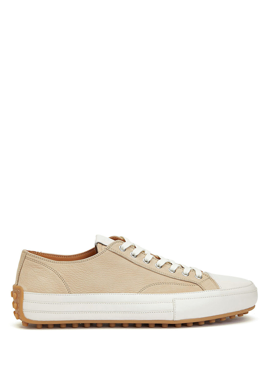Tod's Cassetta Bej Erkek Deri Sneaker
