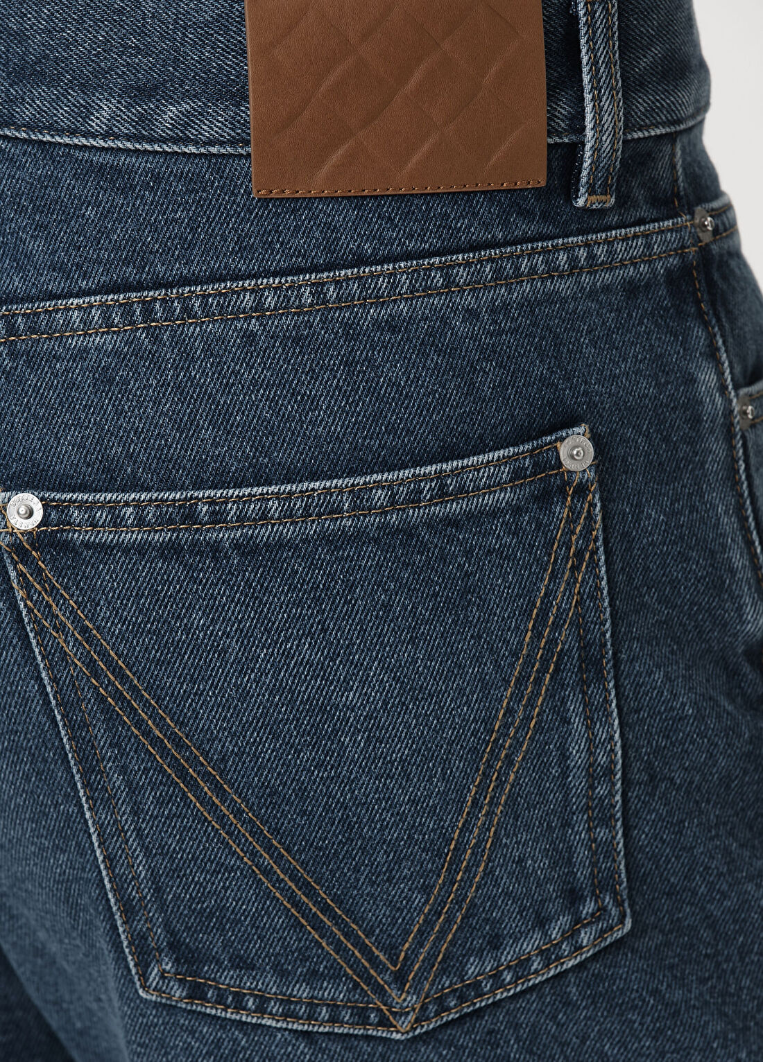 Bottega Veneta Mavi Jean Pantolon görsel 4