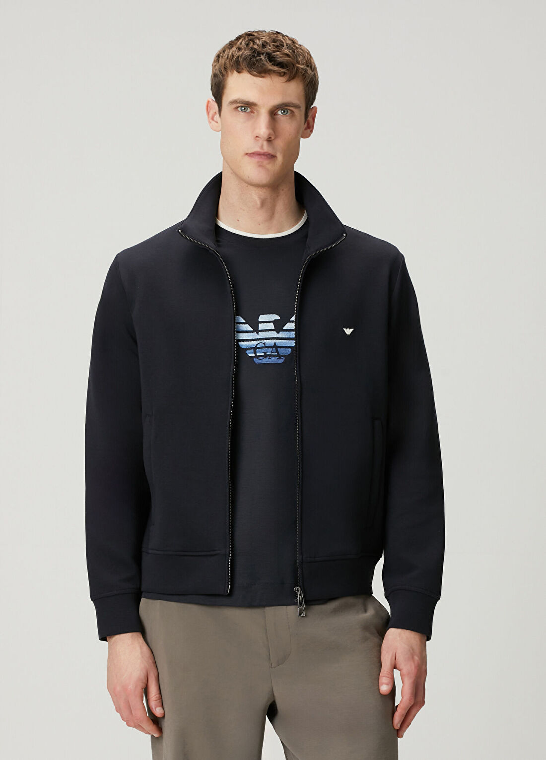 Emporio Armani Lacivert Sweatshirt