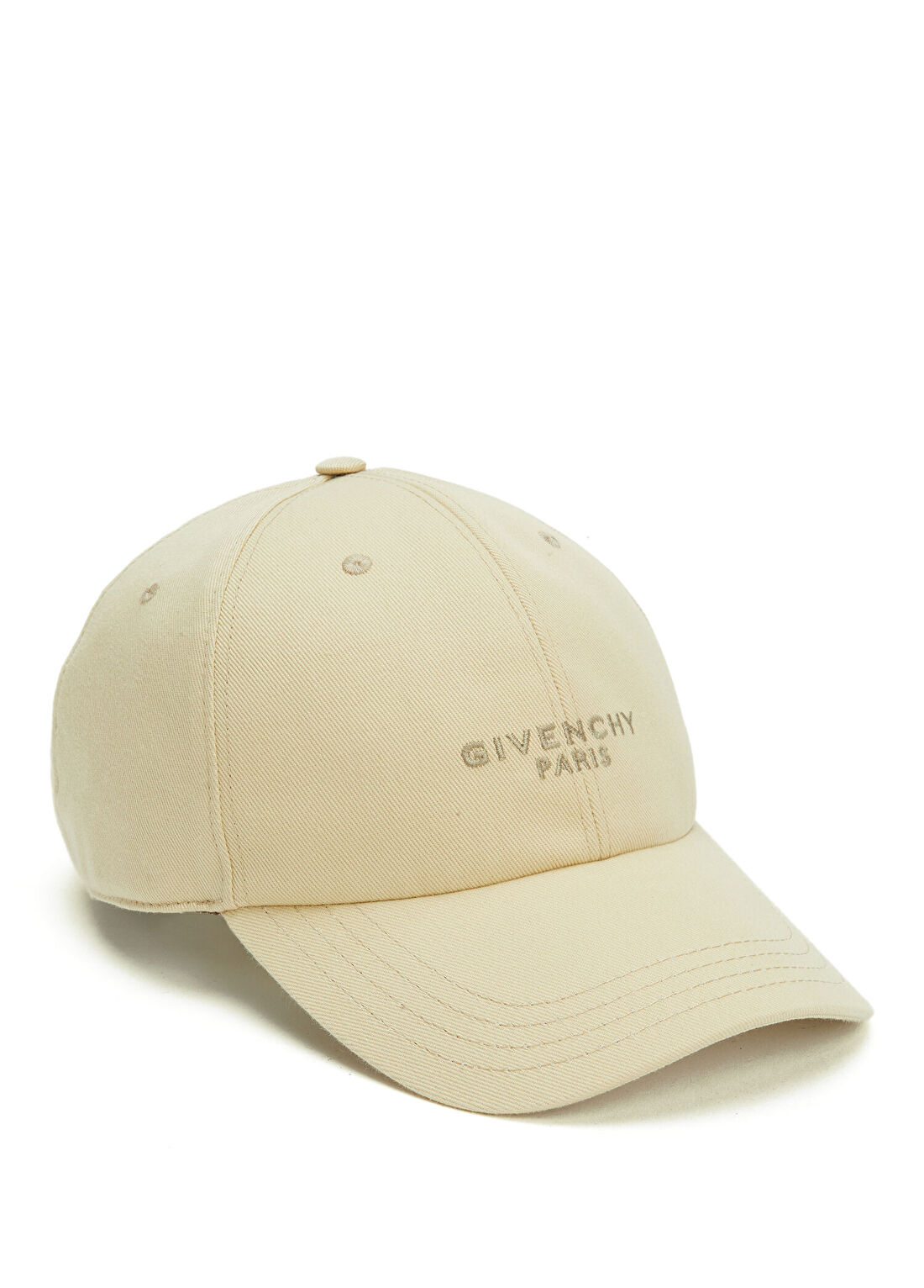 Givenchy Bej Logo Nakışlı Erkek Şapka