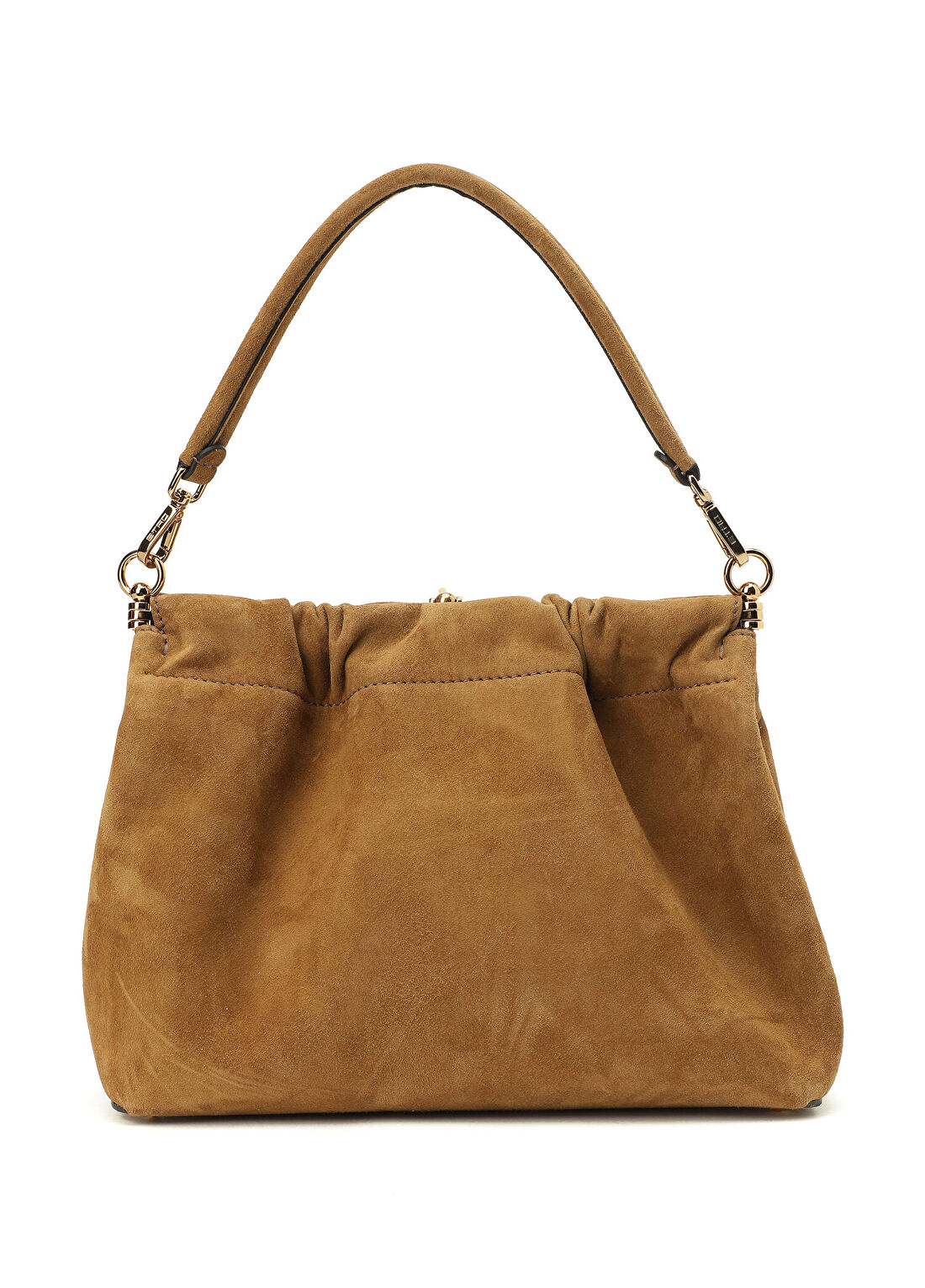 Etro Vela Soft Camel Kadın Süet Çanta görsel 3
