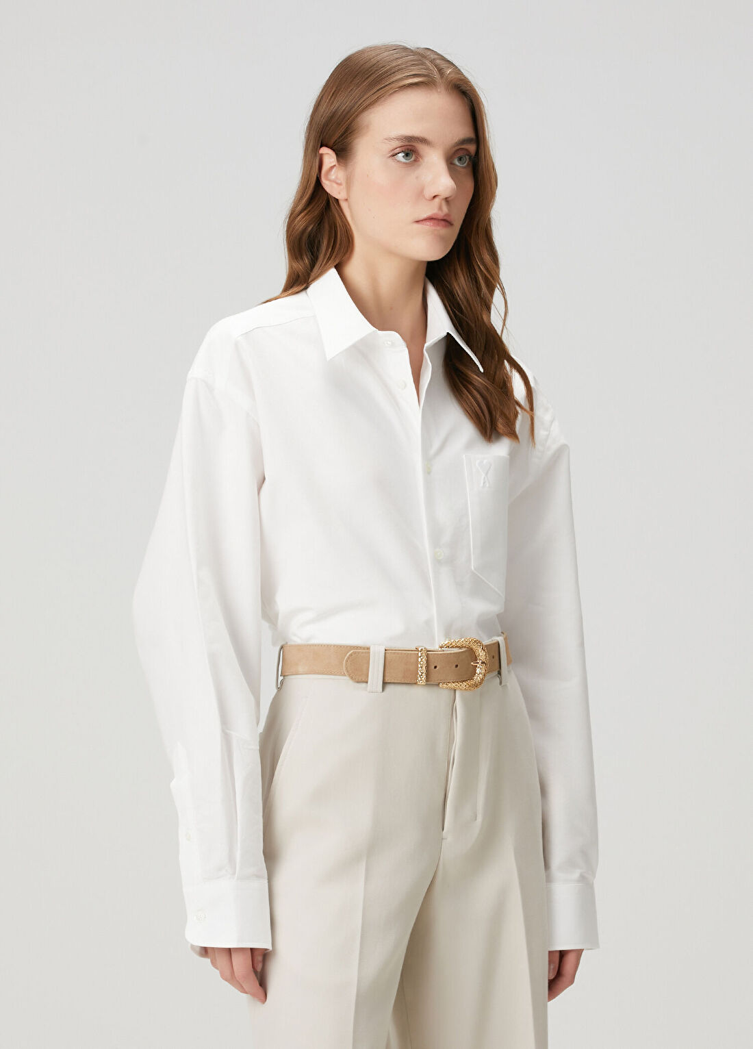 Ami Paris Chemise Beyaz Gömlek görsel 4