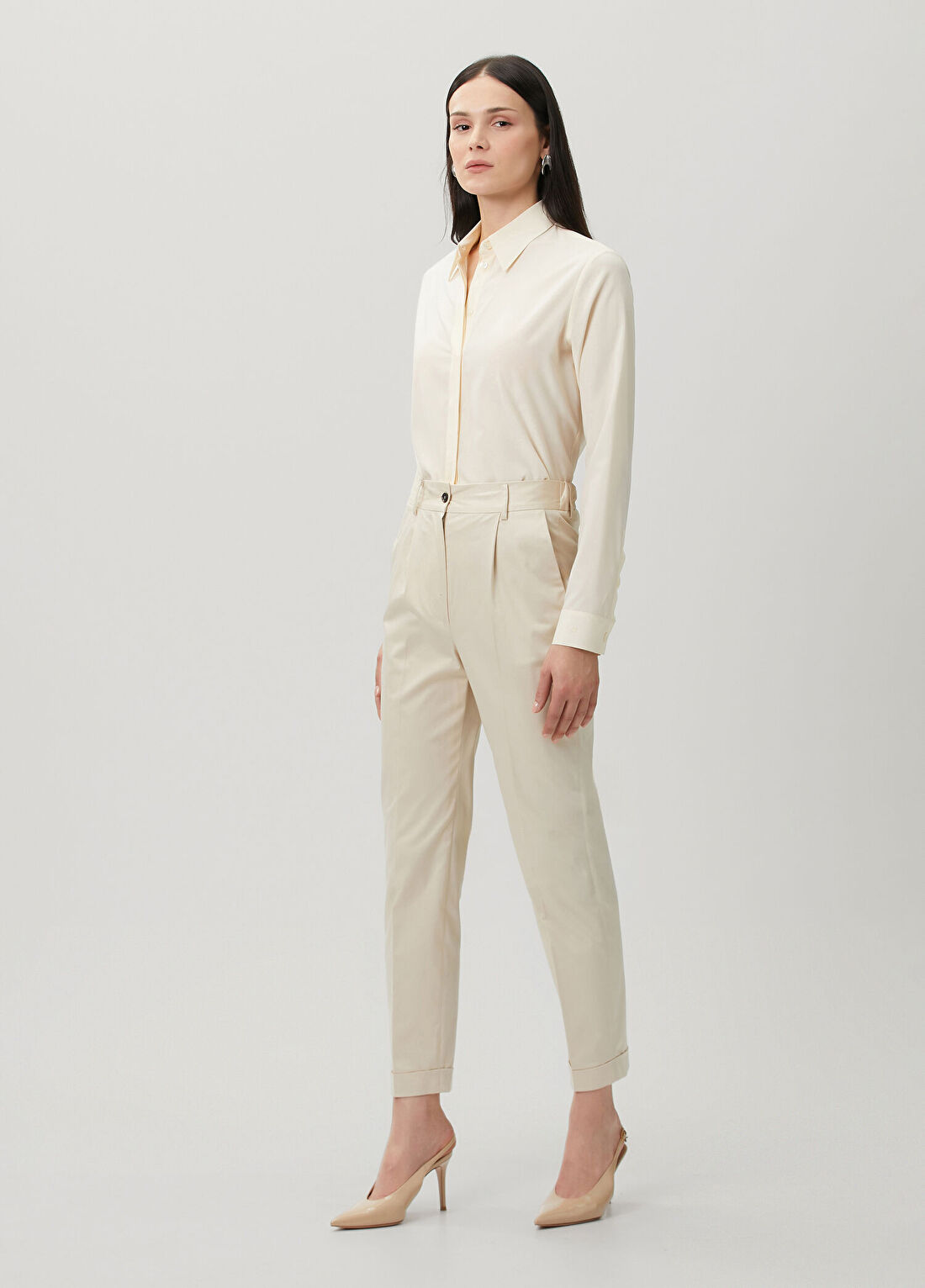 Kiton Bej Pantolon