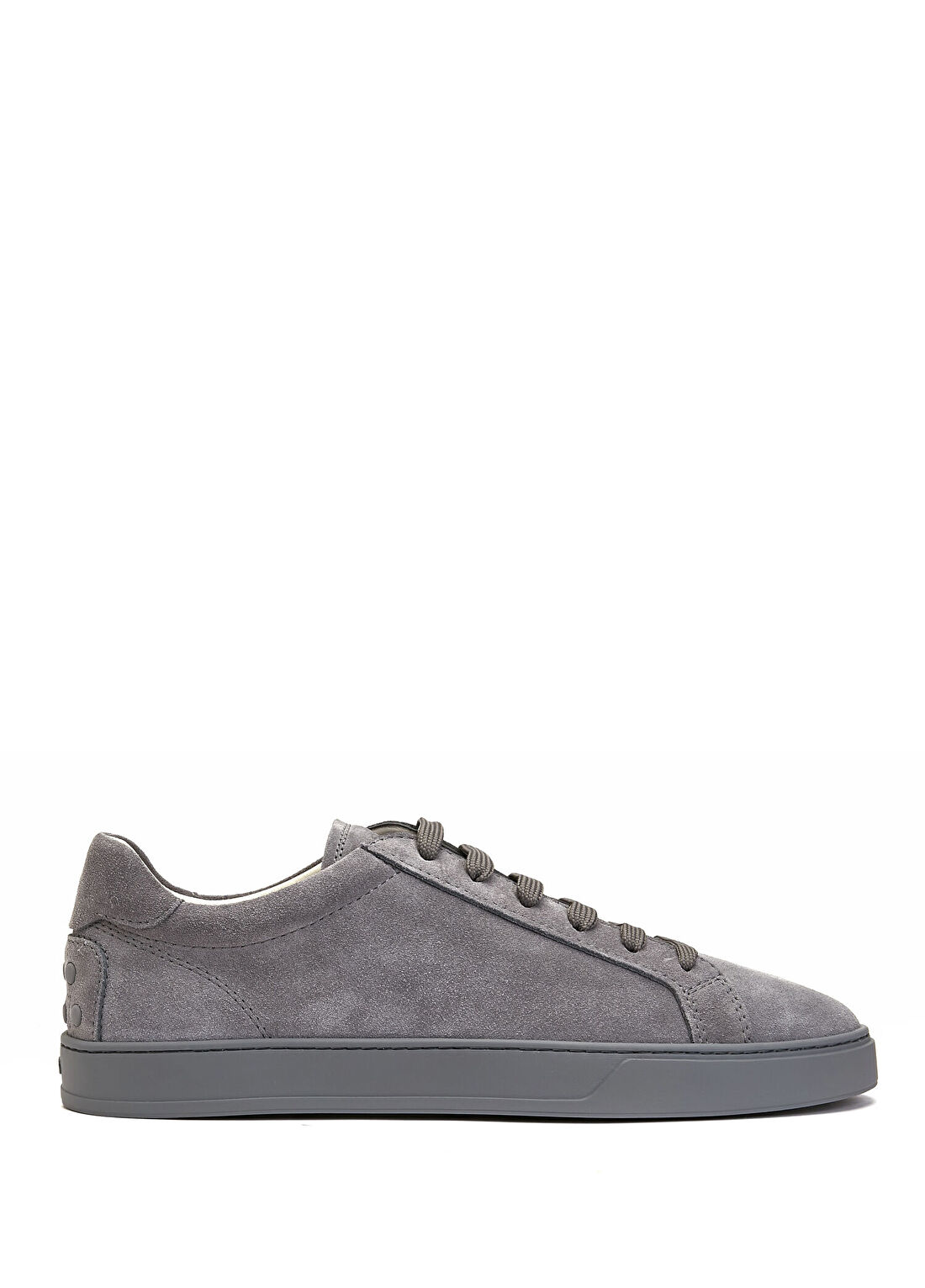 Tod's Gri Erkek Süet Sneaker