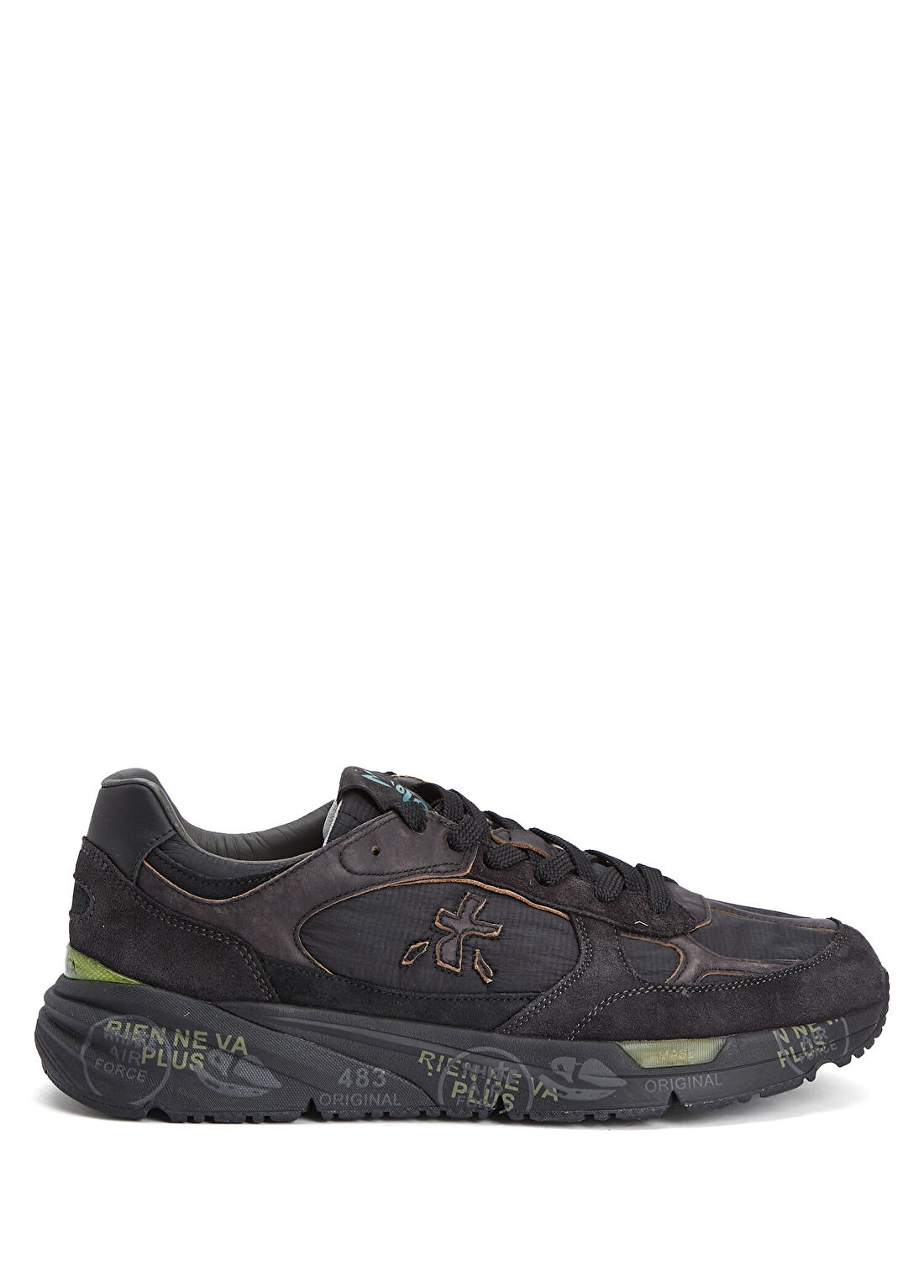 Premiata Mase Siyah Erkek Süet Sneaker