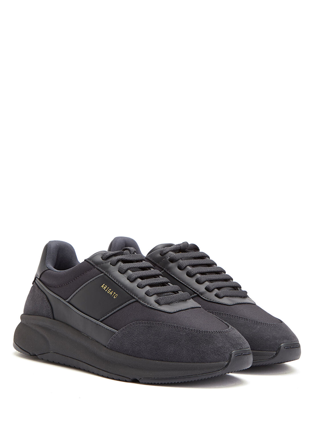 Axel Arigato Genesis Antrasit Erkek Deri Sneaker görsel 2