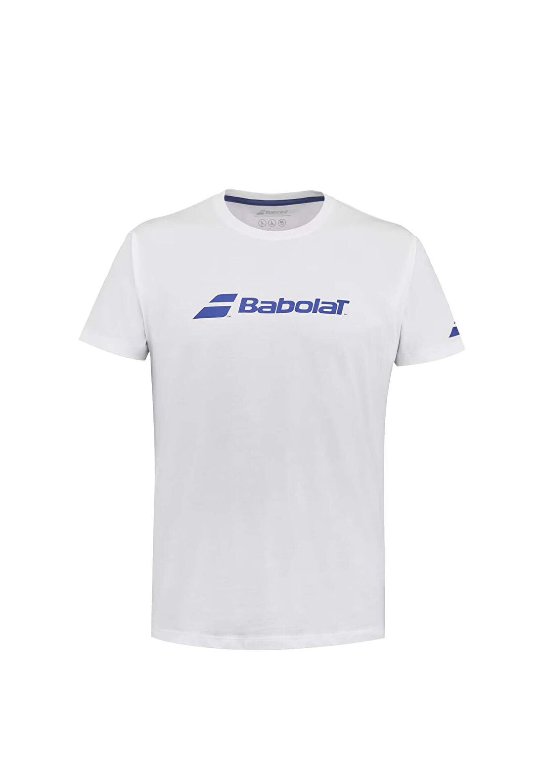Babolat Exercise Tee Beyaz Kısa Kollu Erkek Spor T-shirt