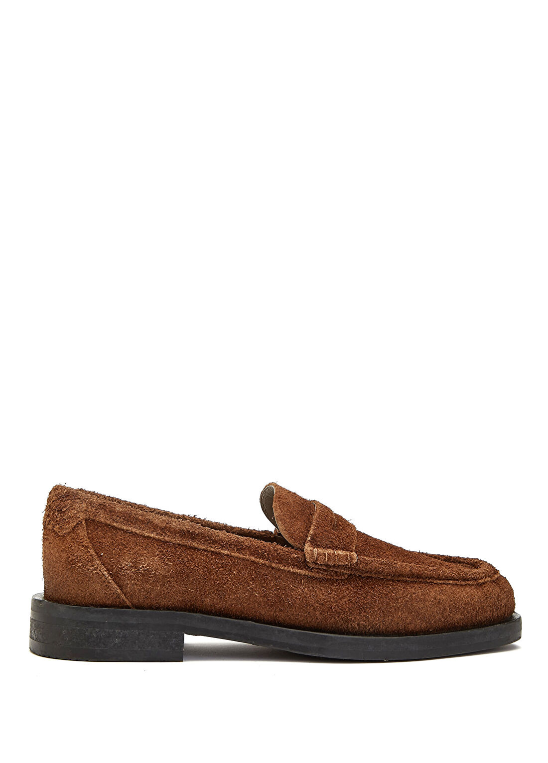 AllSaints Bloom Açık Kahverengi Erkek Süet Loafer