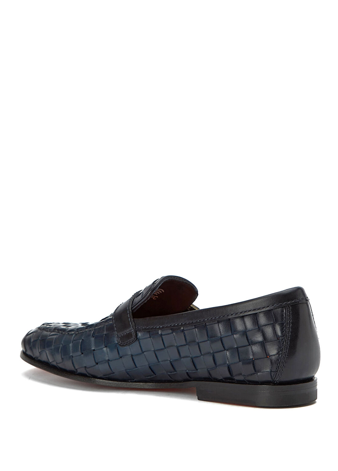 Santoni Carlos Lacivert Erkek Deri Loafer görsel 3