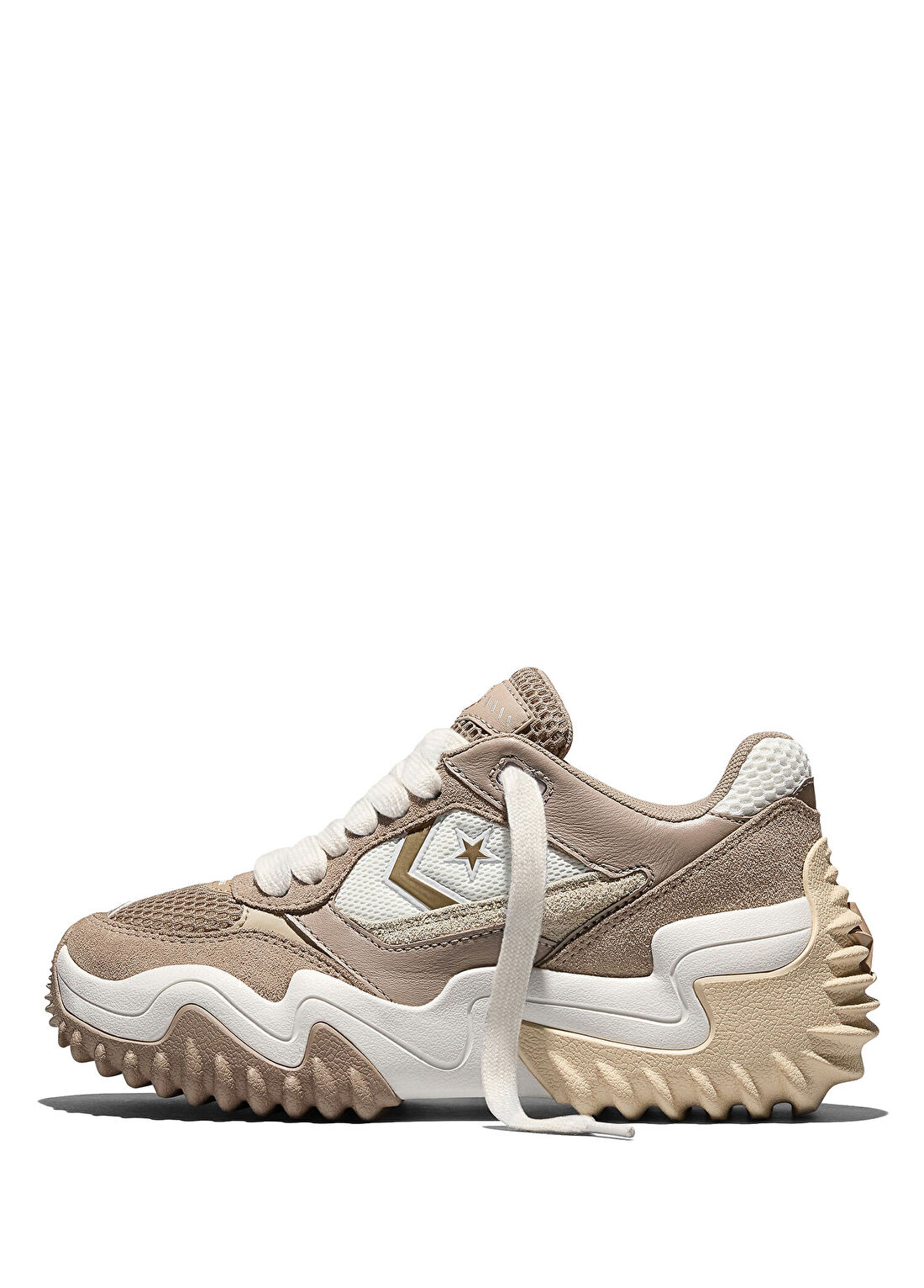 Converse Wave Motion Trainer Gri Deri Unisex Sneaker görsel 3
