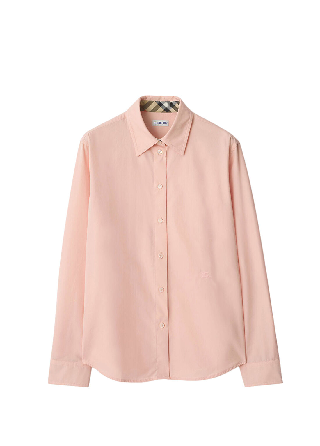 Burberry Pembe Uzun Kollu Kadın Gömlek
