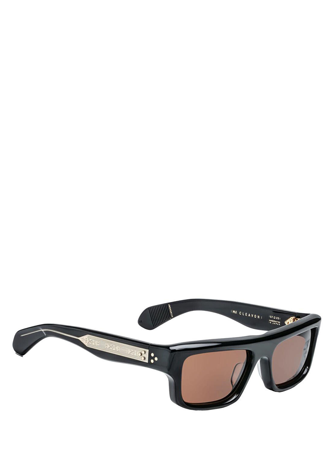 Jacques Marie Mage JMMVNX-11D Cleavon Eclipse 2 Siyah Unisex Güneş Gözlüğü görsel 4
