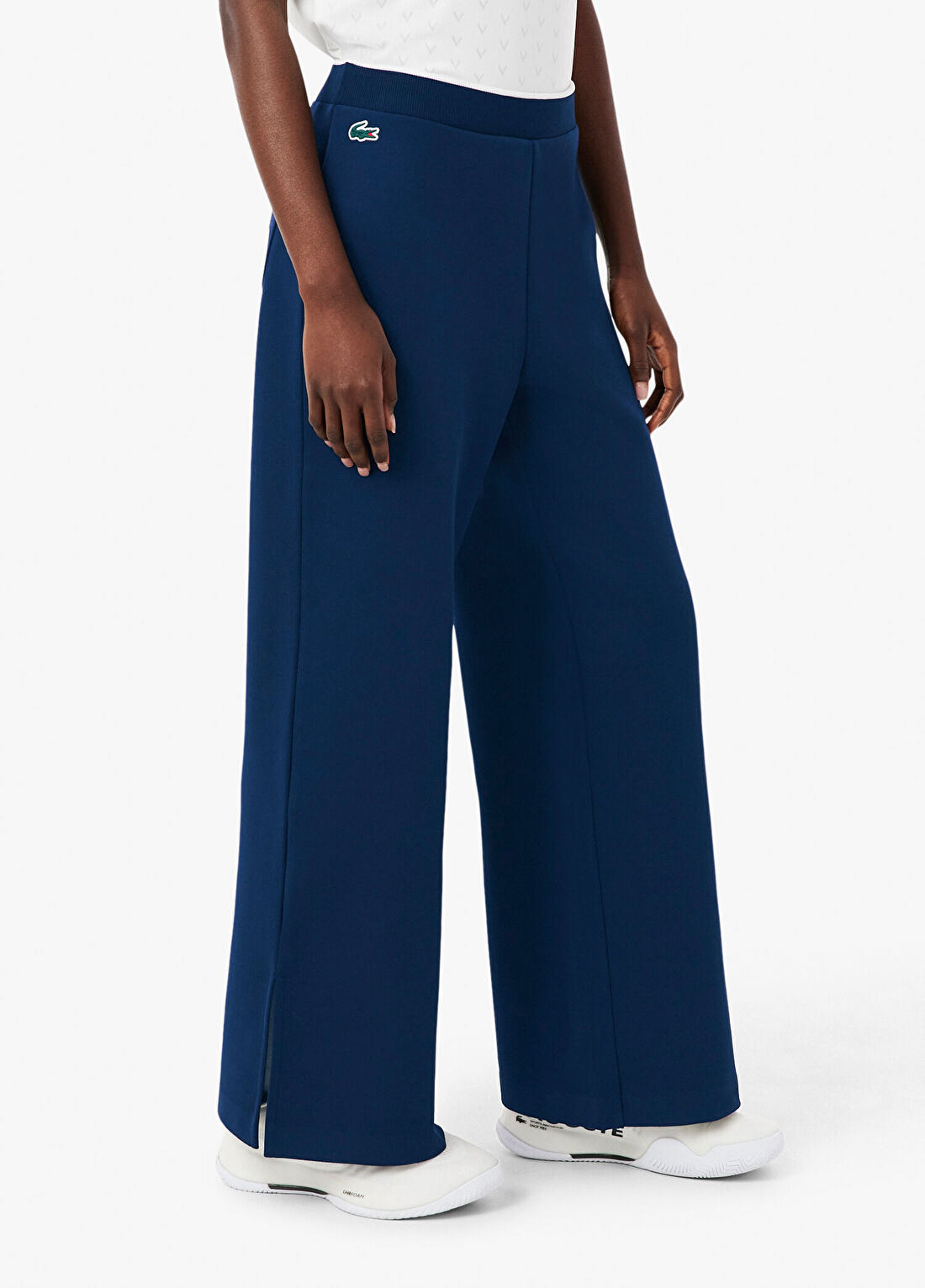 Lacoste Lacivert Wide Leg Kadın Eşofman Altı görsel 2
