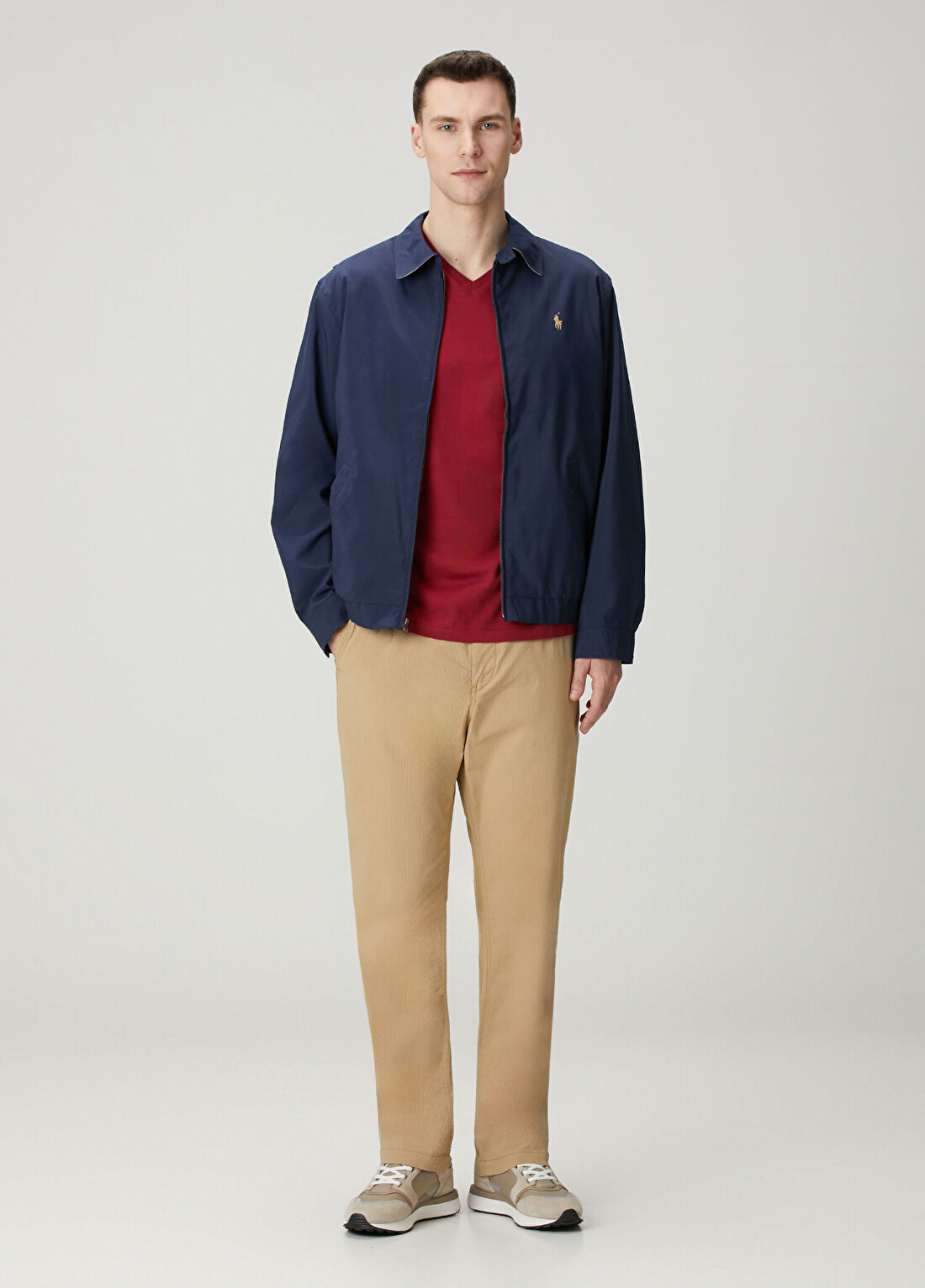 Polo Ralph Lauren Koyu Kırmızı Basic T-shirt görsel 2