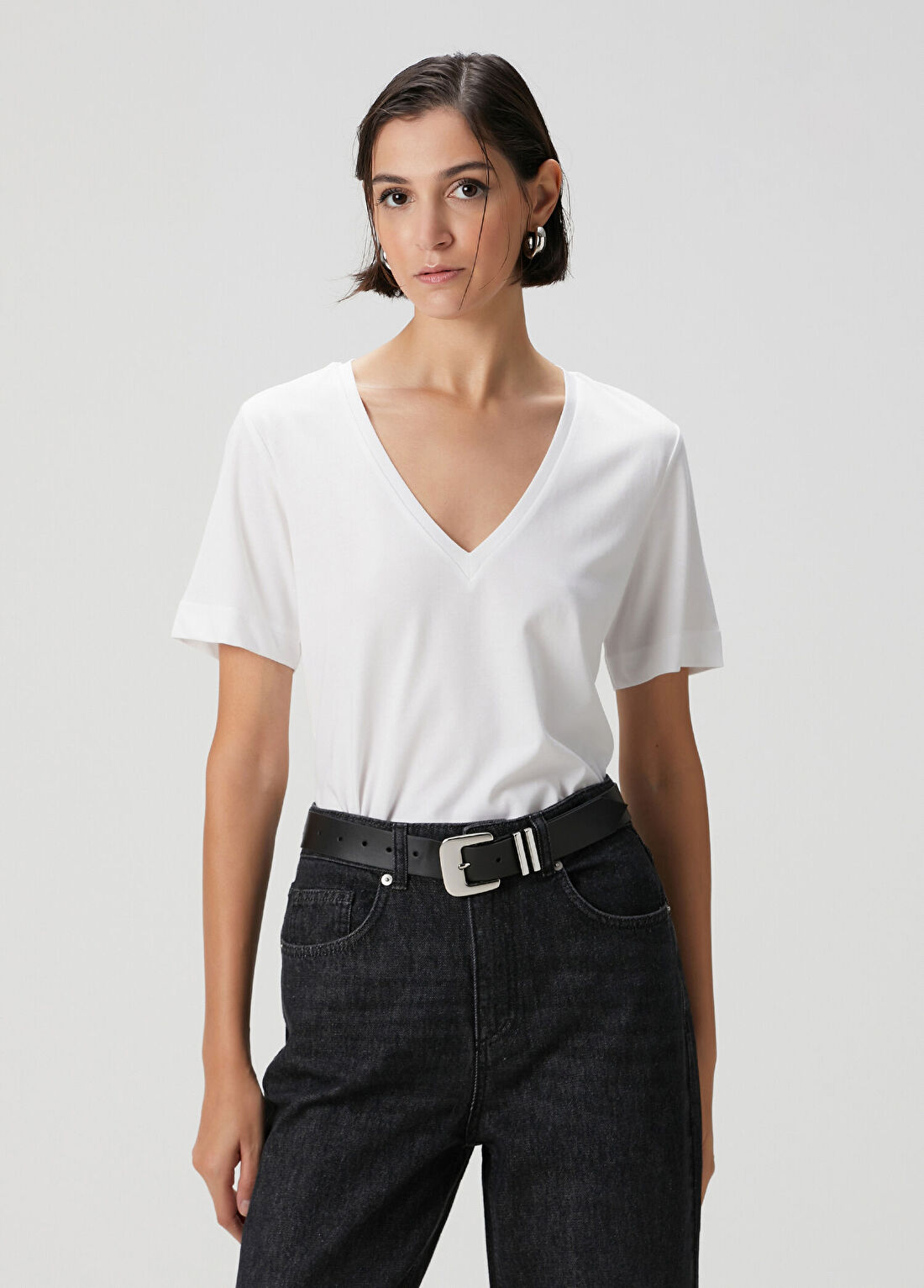 Academia Beyaz T-shirt