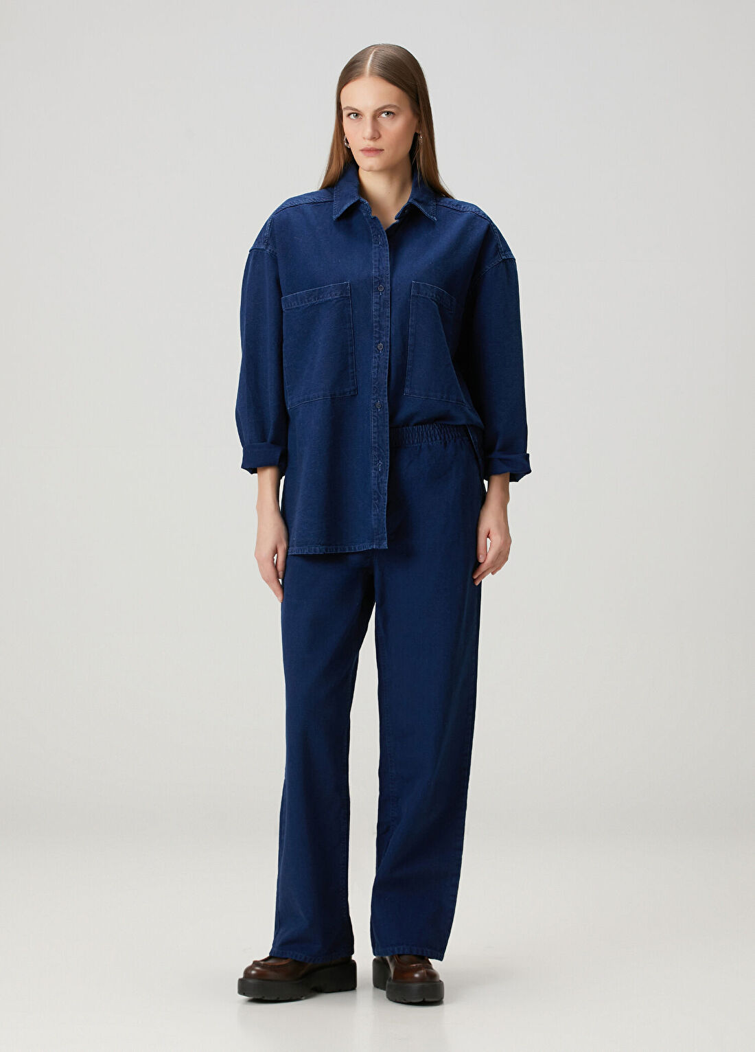 American Vintage Comow Lacivert Pantolon