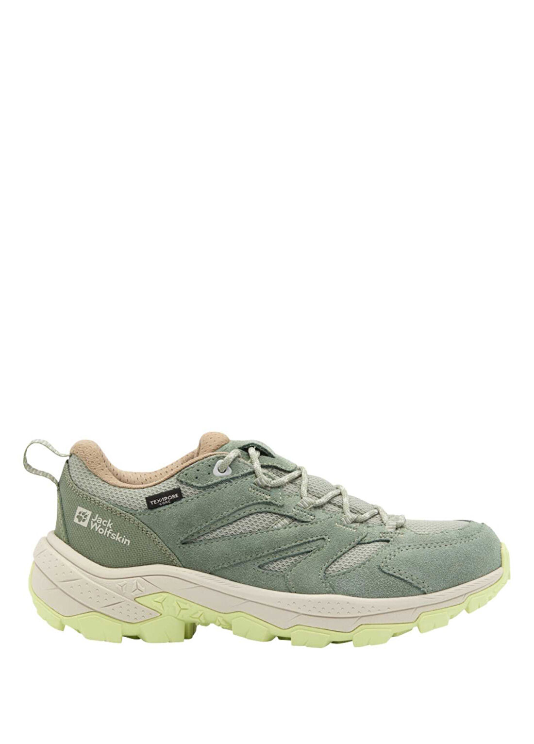 Jack Wolfskin Vojo Tour Texapore Low Yeşil Kadın Outdoor Ayakkabı