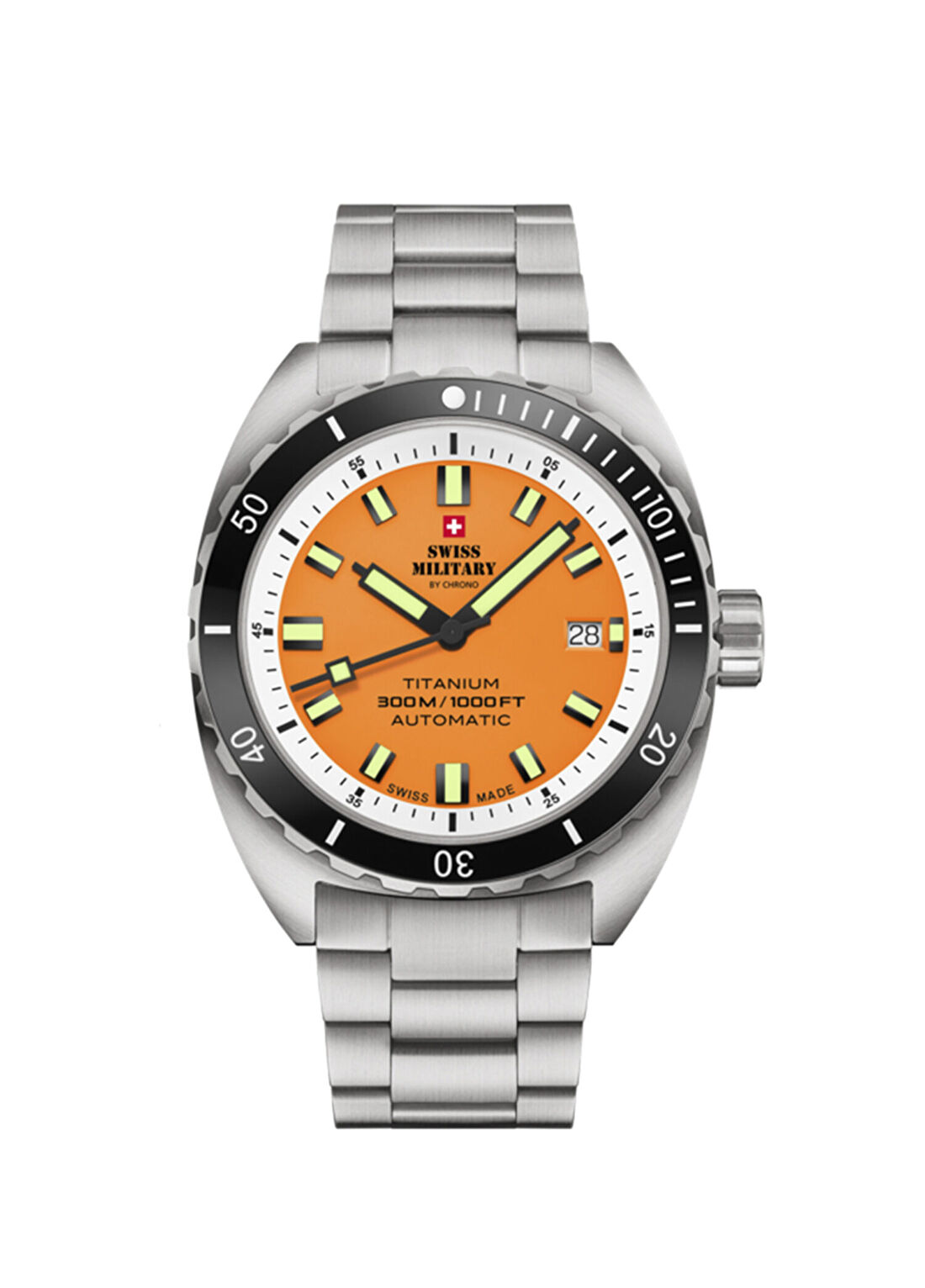 Swiss Military By Chrono SMA34100.04 Gümüş Çelik Erkek Kol Saati