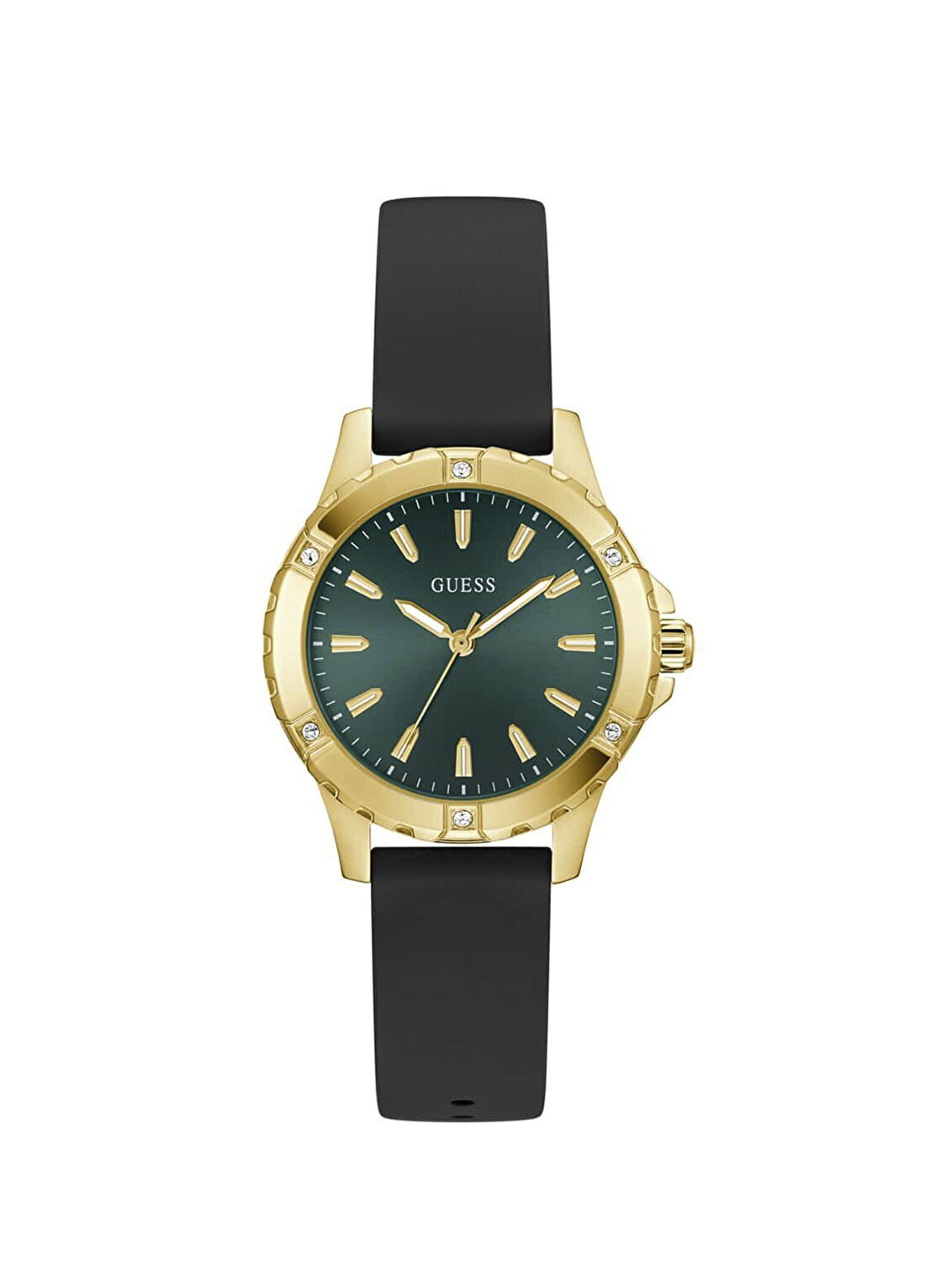 Guess GUGW0949L2 Siyah Silikon Kadın Kol Saati