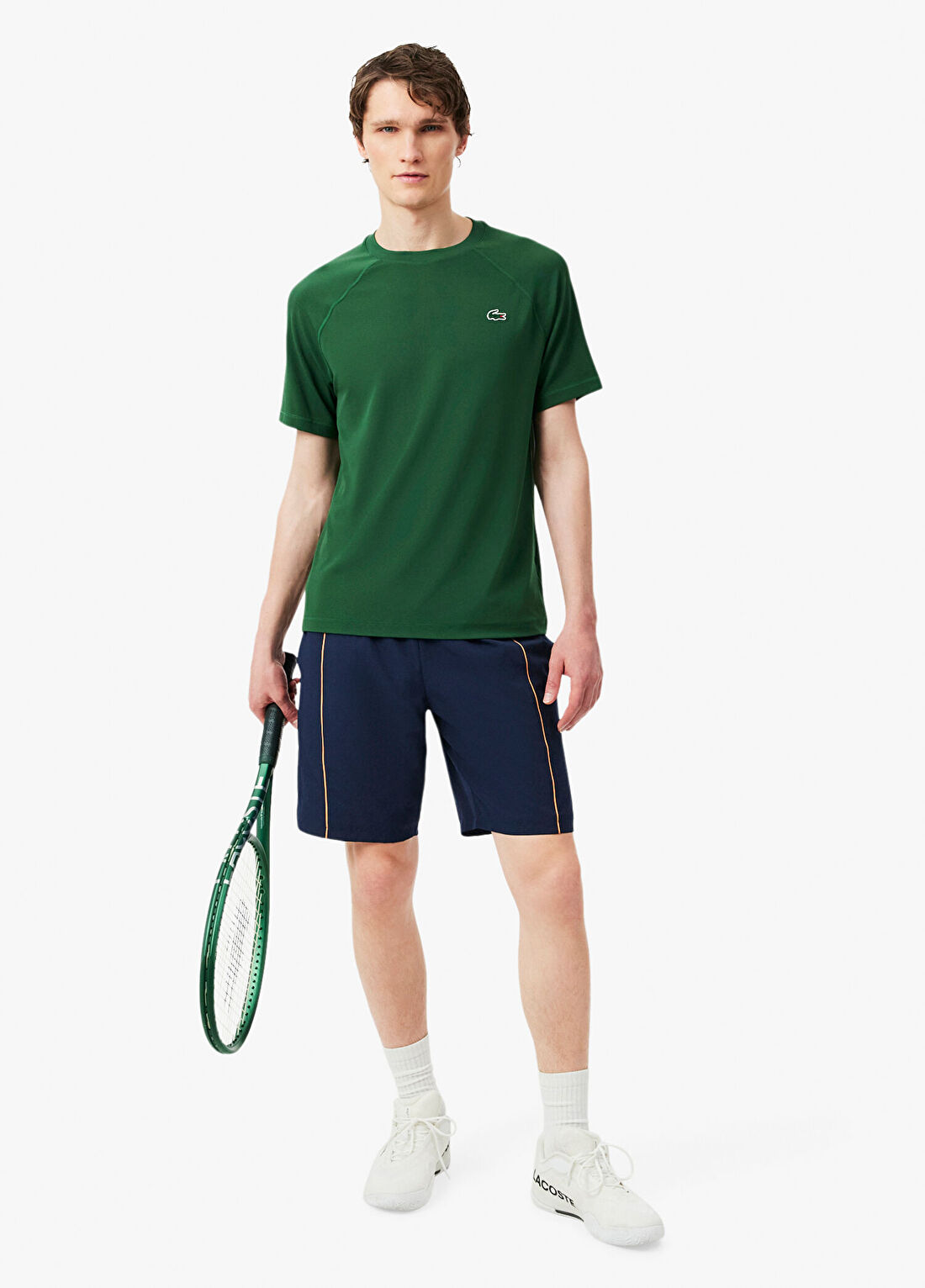 Lacoste Lacivert Baskılı Regular Fit Erkek Şort görsel 4