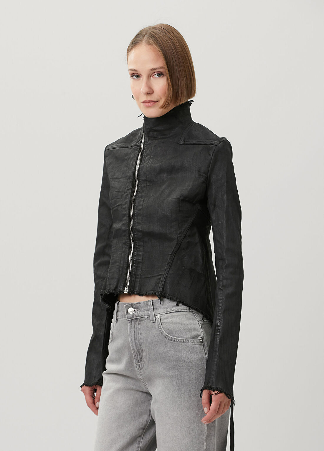 Rick Owens Drkshdw Siyah Denim Ceket görsel 3