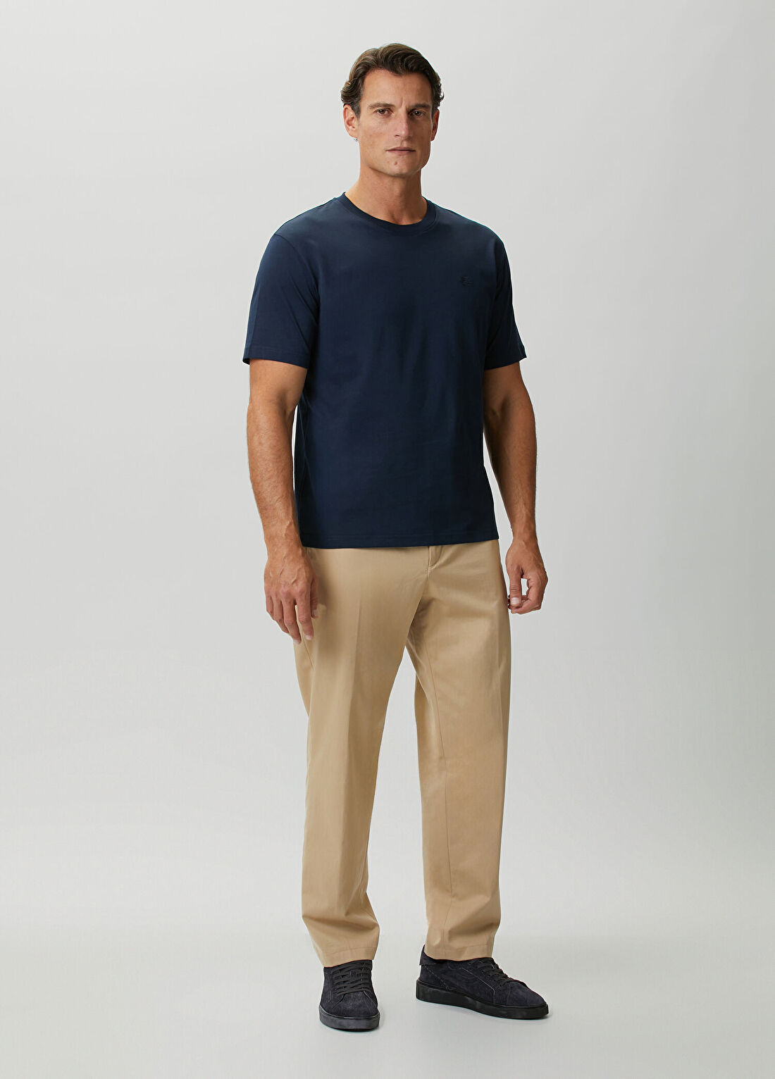 Etro Lacivert T-shirt görsel 2