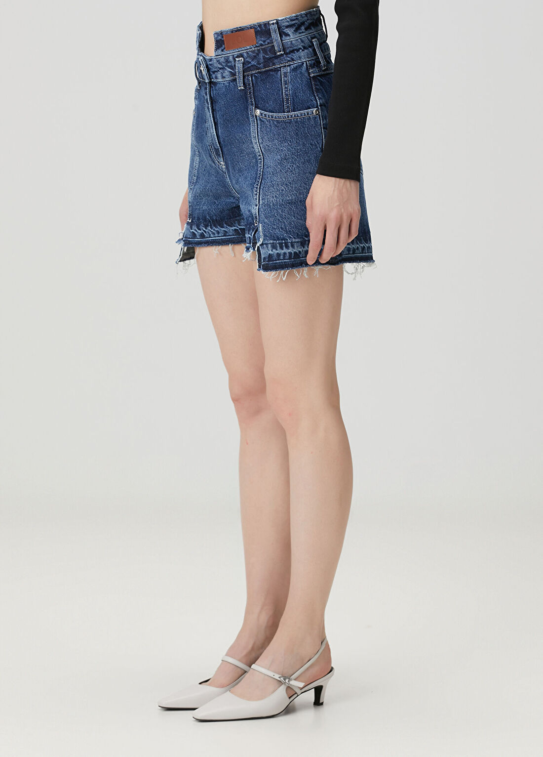 Lol Rome Mavi Denim Şort görsel 2