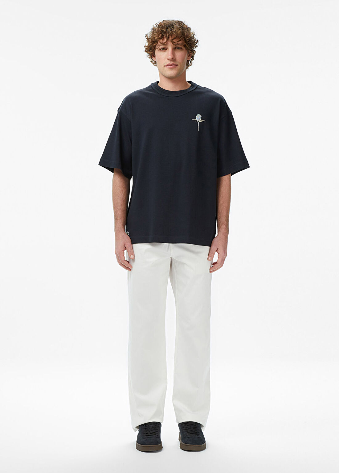 Lacoste Krem Regular Fit Erkek Chino Pantolon