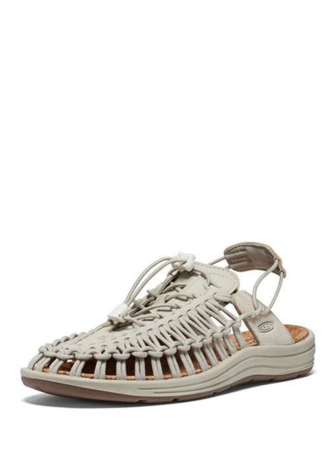 Keen UNEEK II Convertible Plaza Taupe Kanvas Unisex Sandalet görsel 3