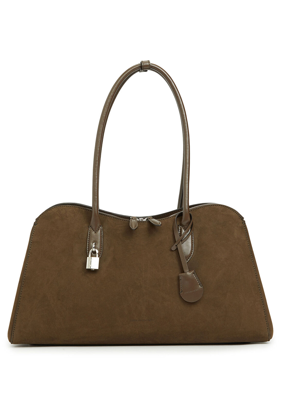 Stella McCartney Stella Ryder Open Tote Koyu Kahverengi Kadın Çanta