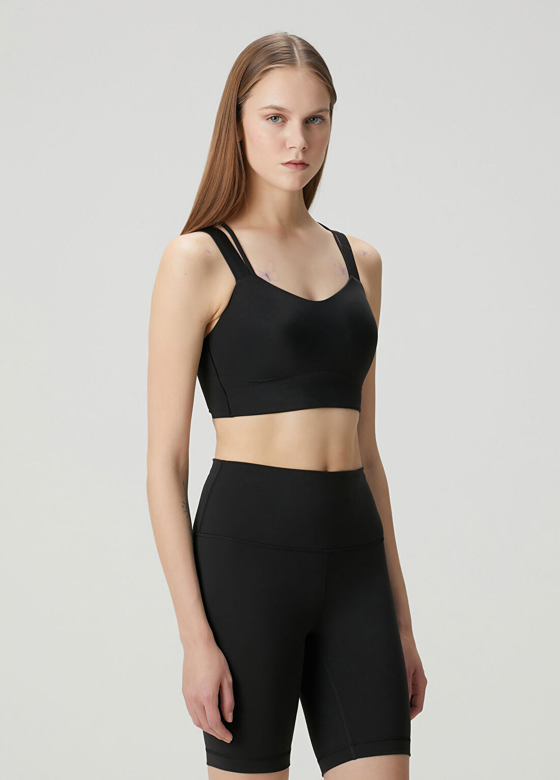 lululemon Like a Cloud Longline Siyah Sporcu Sütyeni D/DD