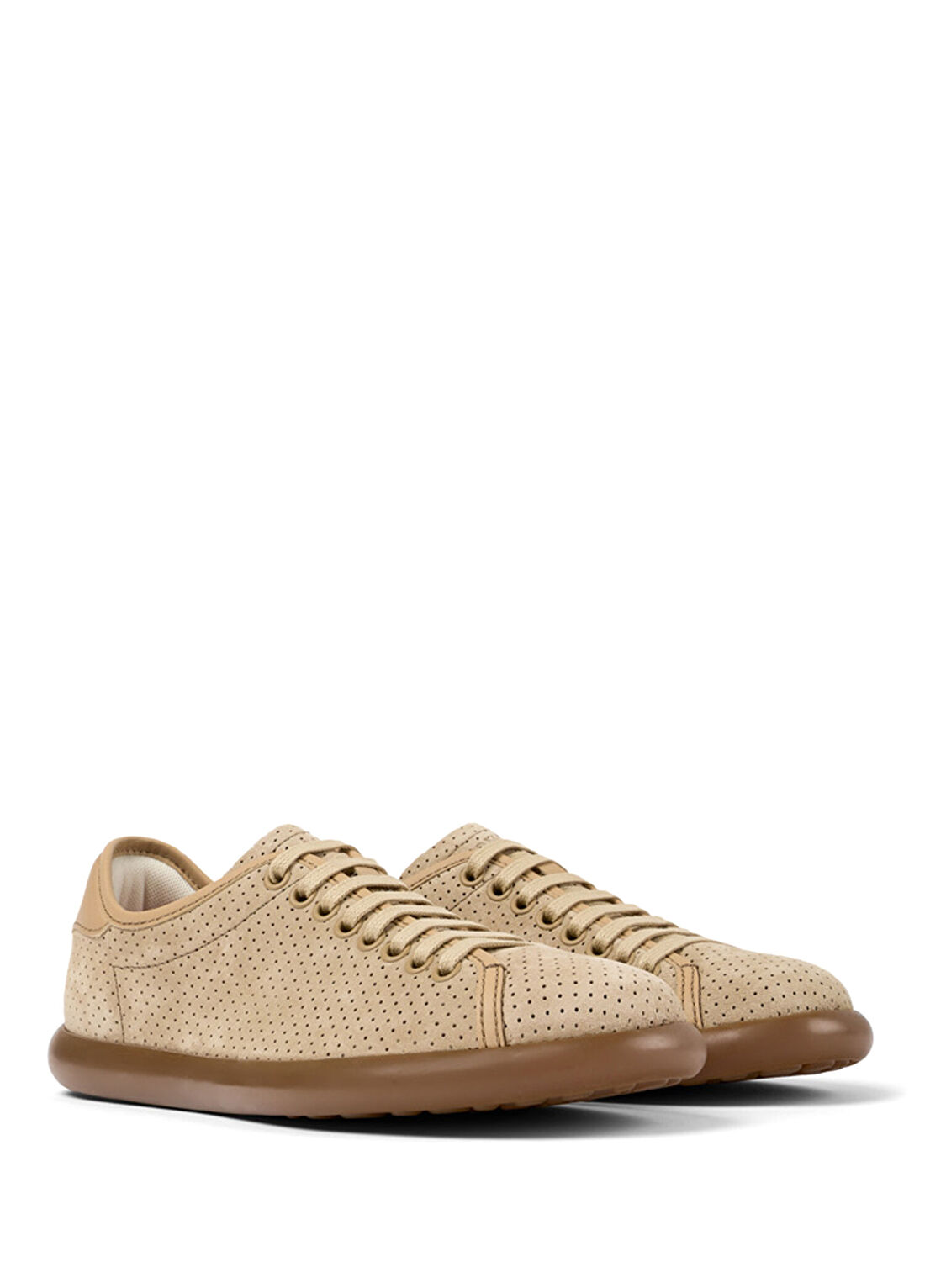 Camper Pel Bej Kadın Sneaker görsel 2