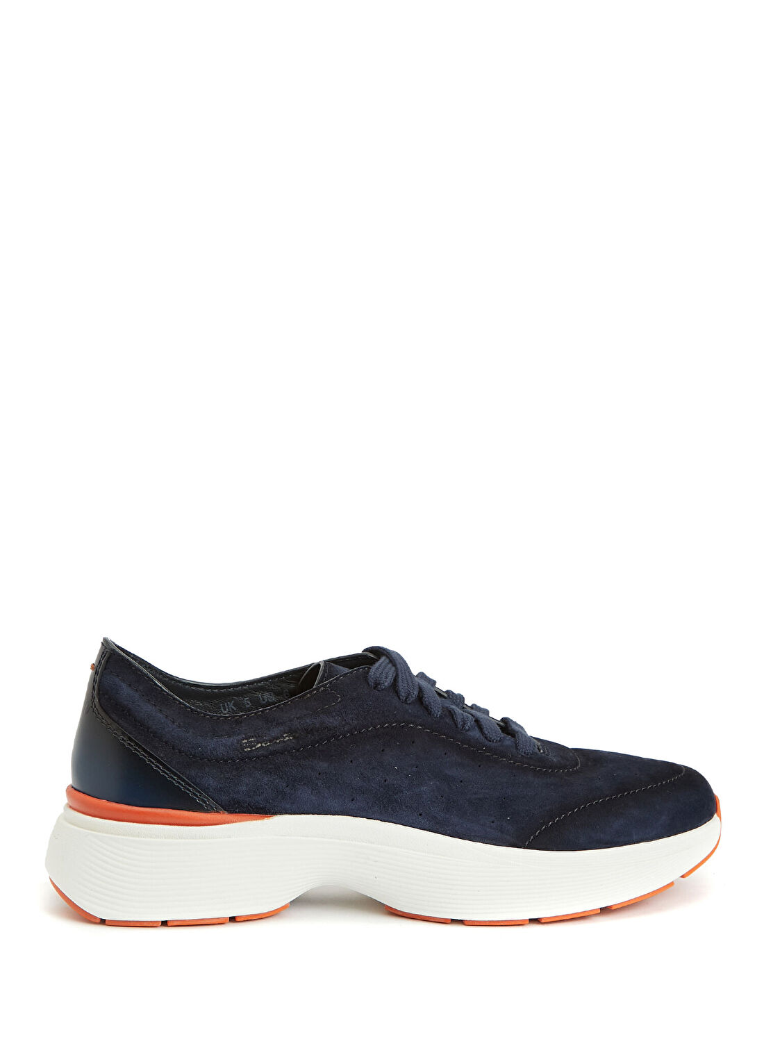 Santoni Sport Mavi Erkek Süet Sneaker