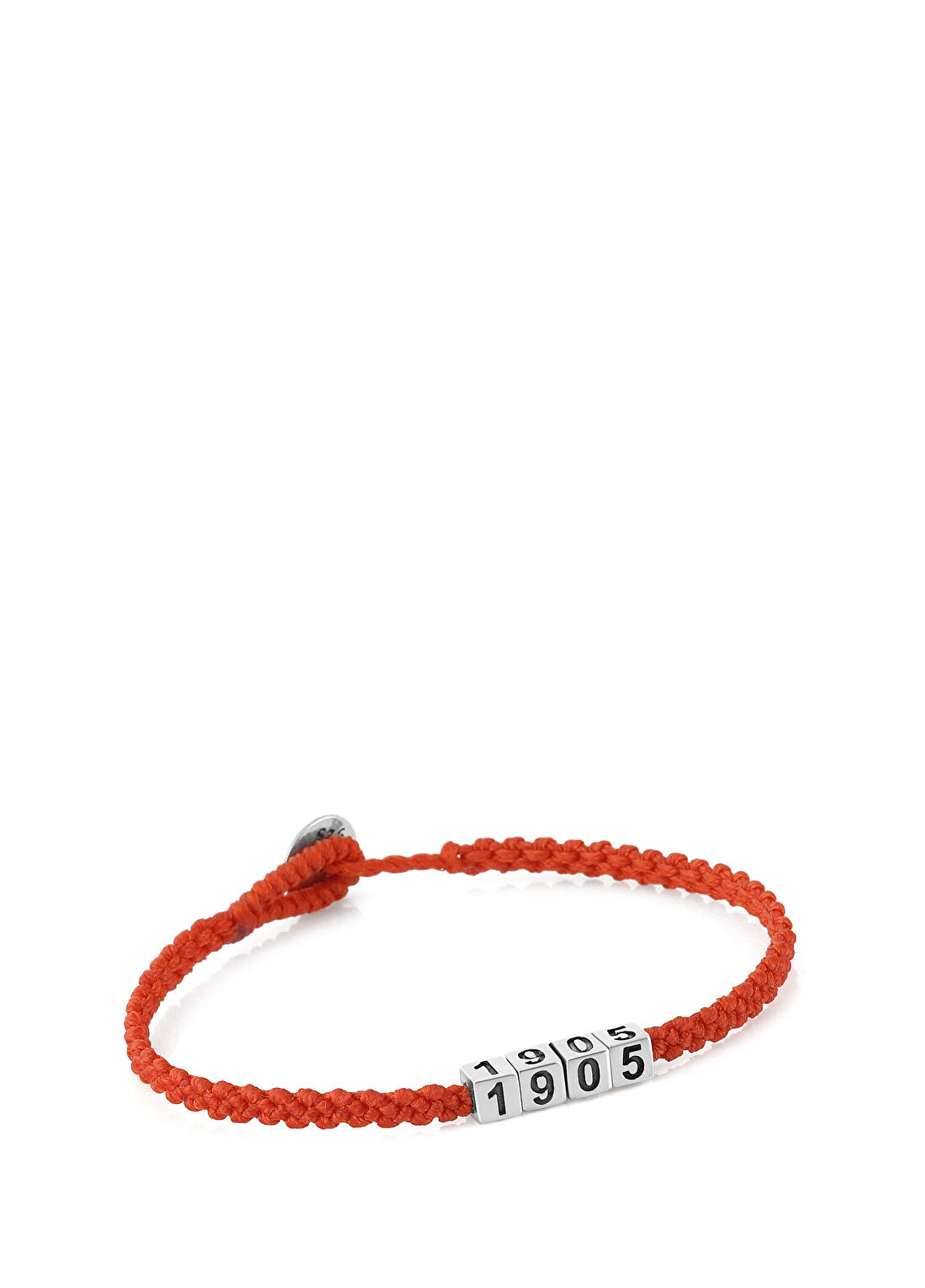 Kayra Khan 1903 Braided Wax Erkek Gümüş Bileklik