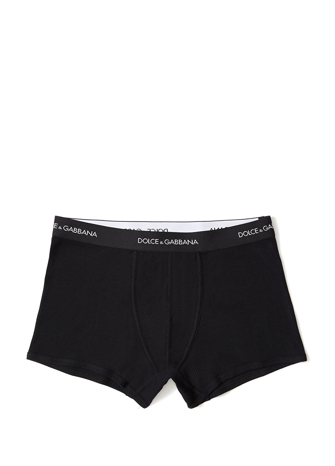 Dolce&Gabbana Siyah Logolu Erkek Boxer
