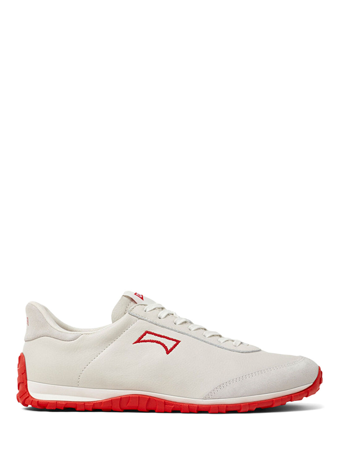 Camper Drift Beyaz Deri ve Nubuk Erkek Sneaker K101097-001