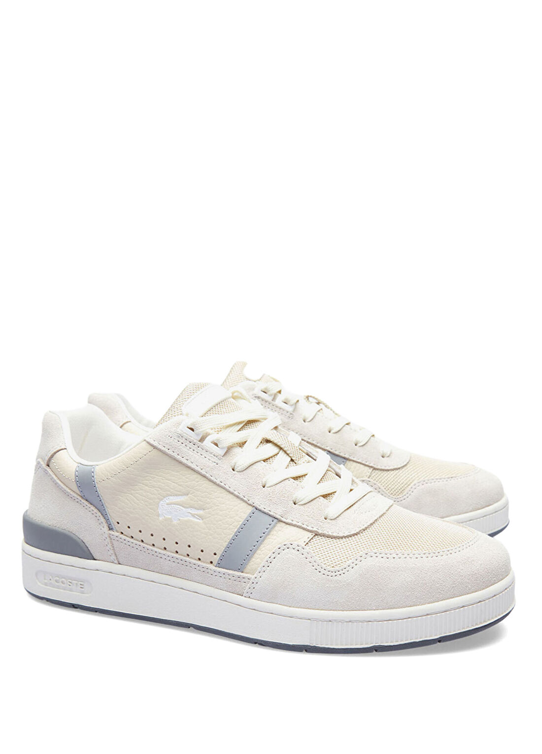 Lacoste T-Clip Bej Erkek Sneaker görsel 2
