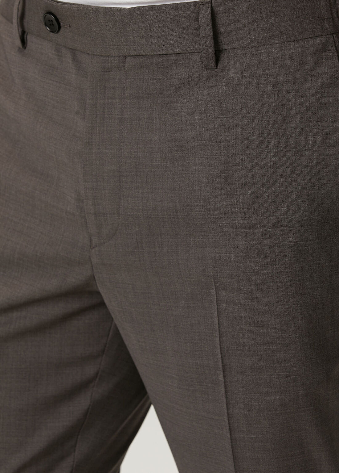 Beymen Collection Vizon Yün Pantolon görsel 4