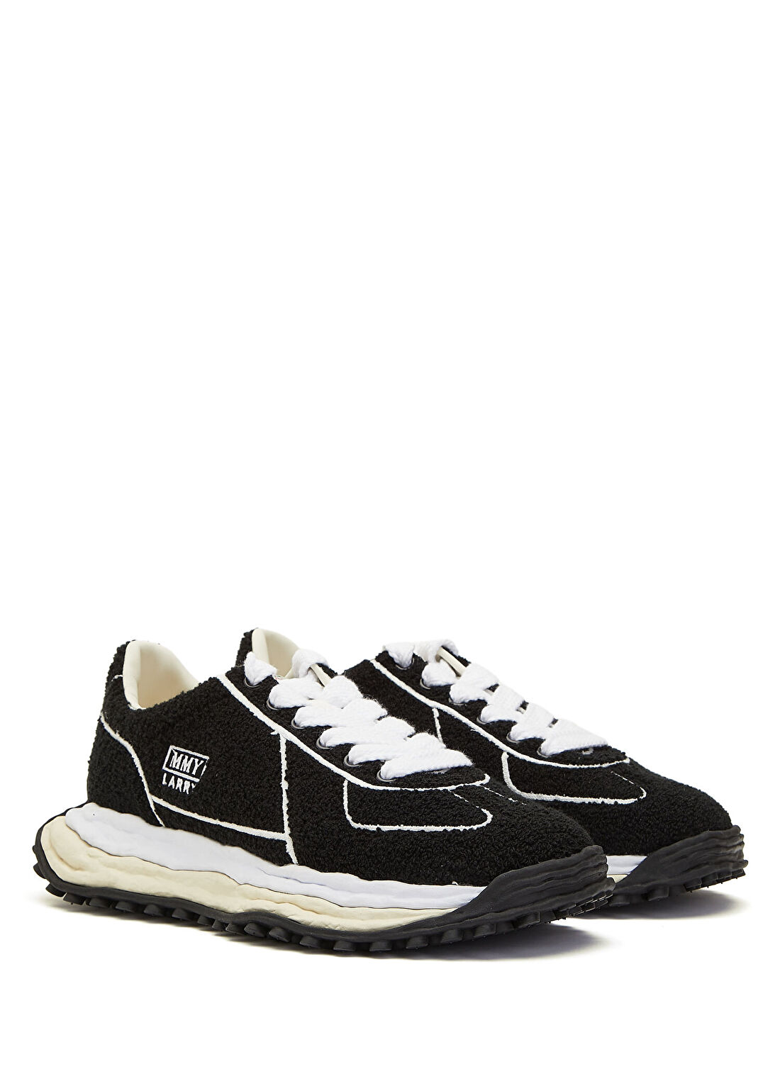 Maison Mihara Yasuhiro Larry Siyah Erkek Sneaker görsel 2