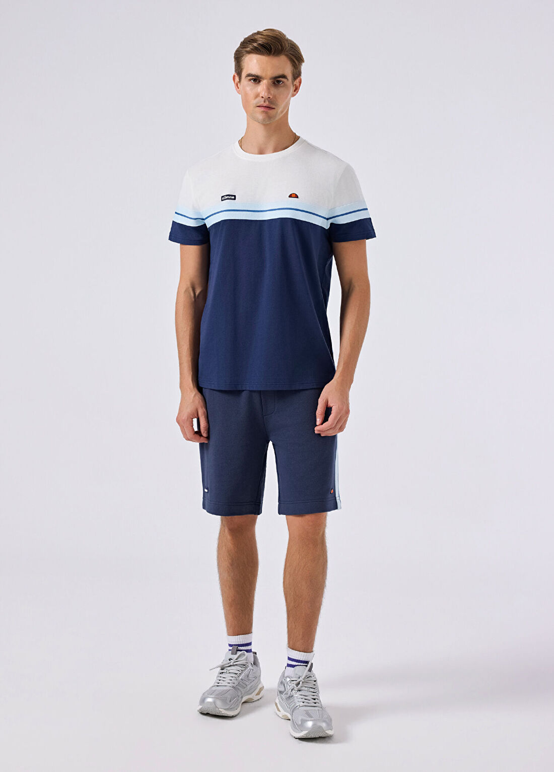 Ellesse Lacivert Pamuklu Erkek Şort 6SM4007-NV