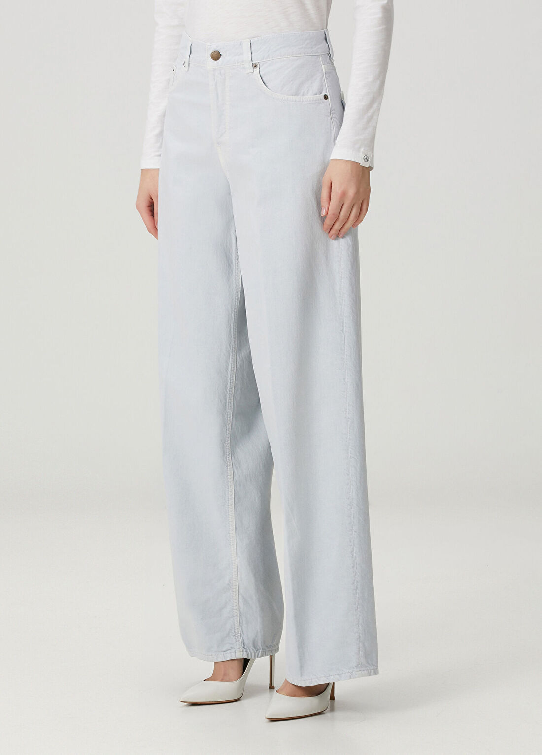 Haikure Bethany Buz Twill Jean Pantolon görsel 3