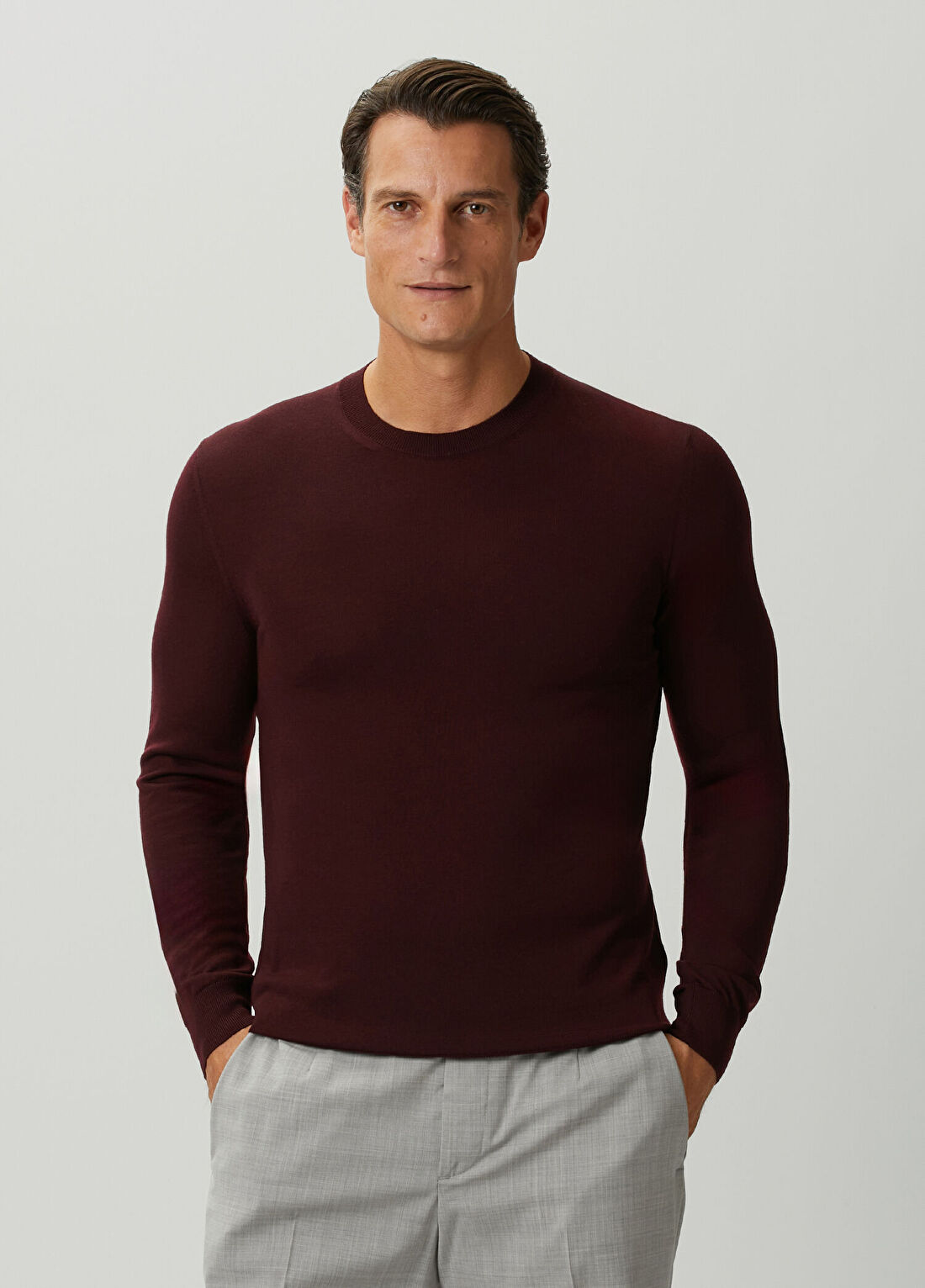 Beymen Collection Bordo Yün Triko